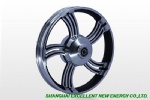 E-bike front wheel